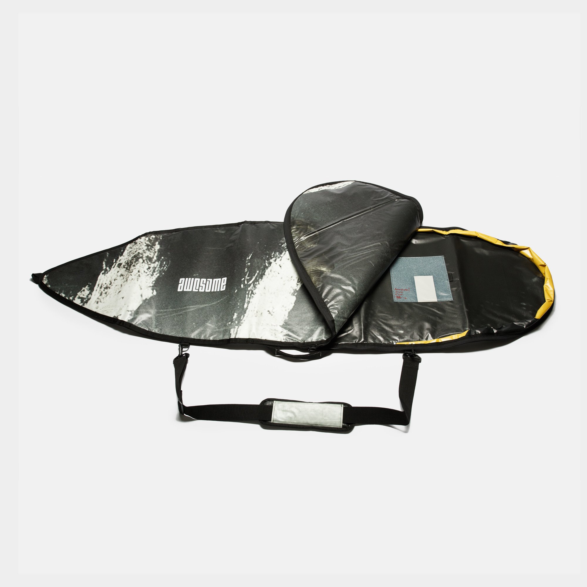 6'1 Awesome x The Progress Project Boardbag - Grey