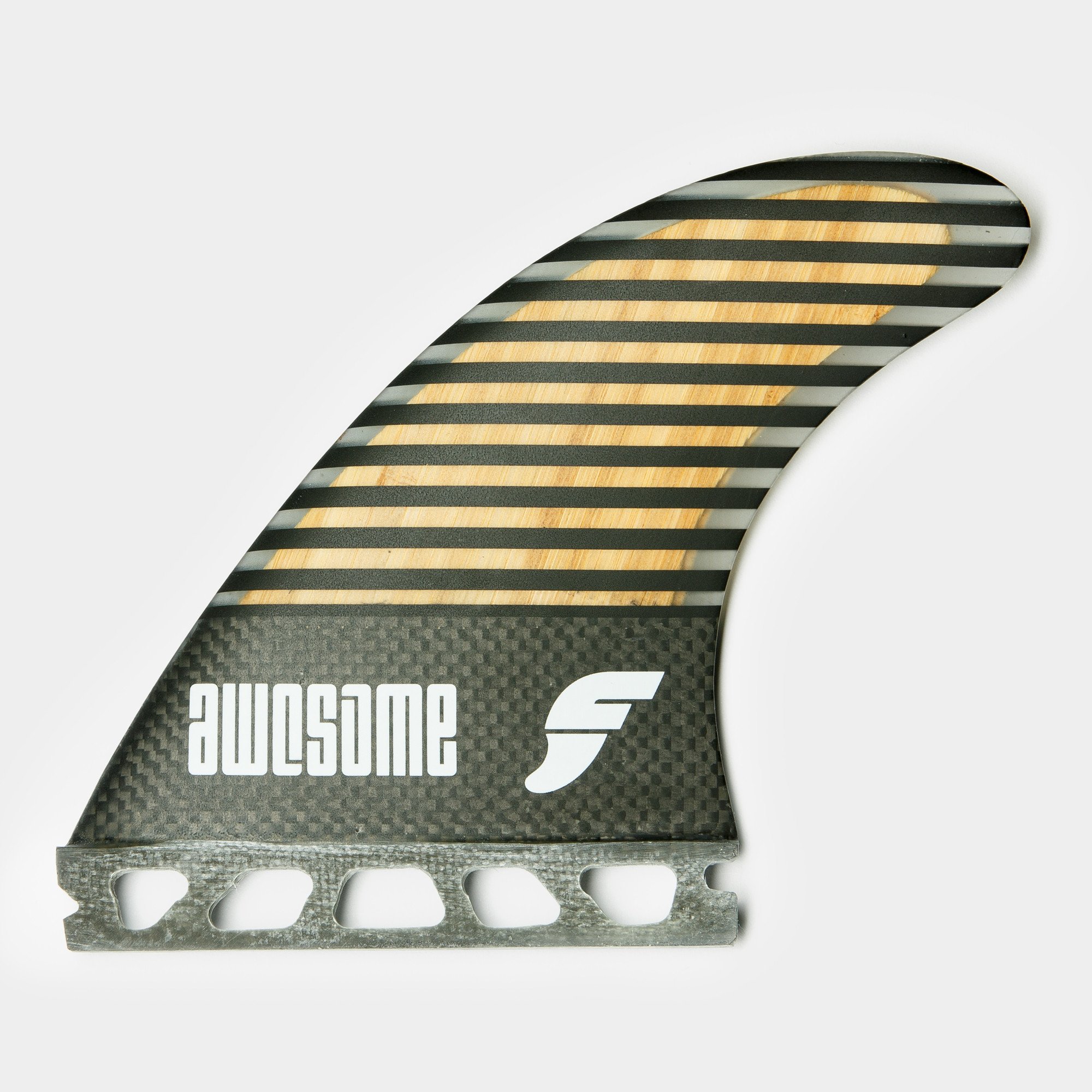 Awesome Futures Fins Bamboo Stripes - 5-Fin Set